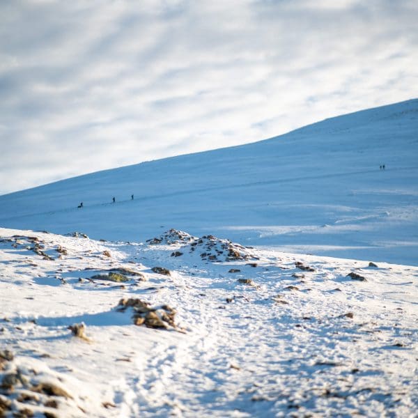 climbing snowdon