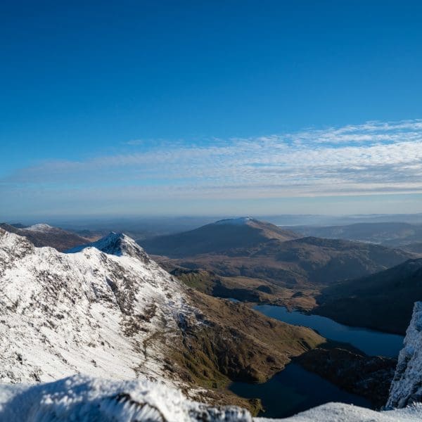 climbing snowdon