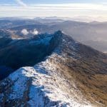 climbing snowdon